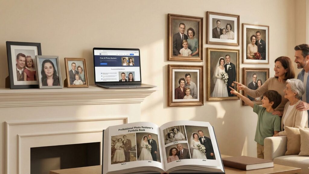 professional photo restoration